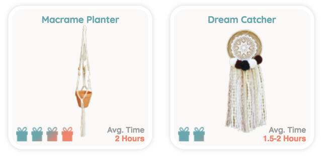 Dream Catcher & Macrame Planer